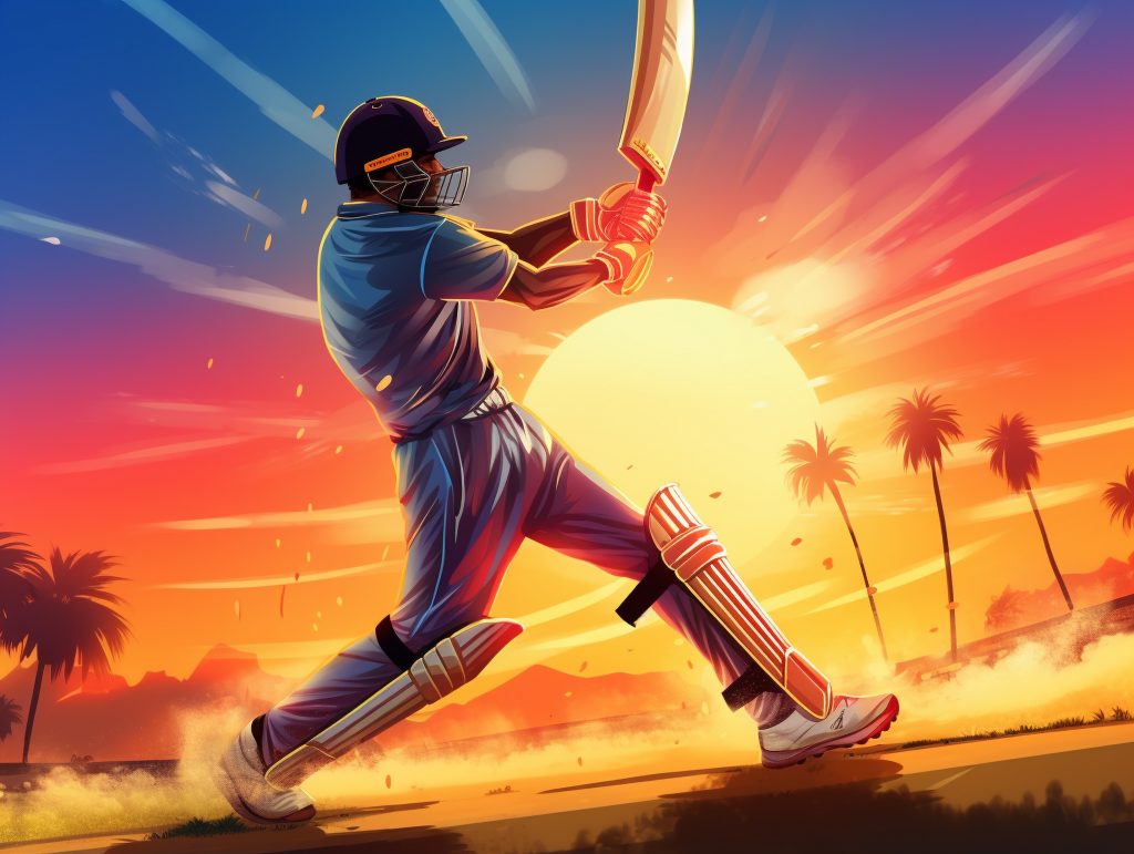 cricket-equipment-digital-art